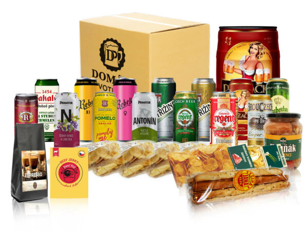 Domácí pivotéka Plechovkové pivo - sada  11°-12° 14 x 0,5 l 10 chuťovek (set)