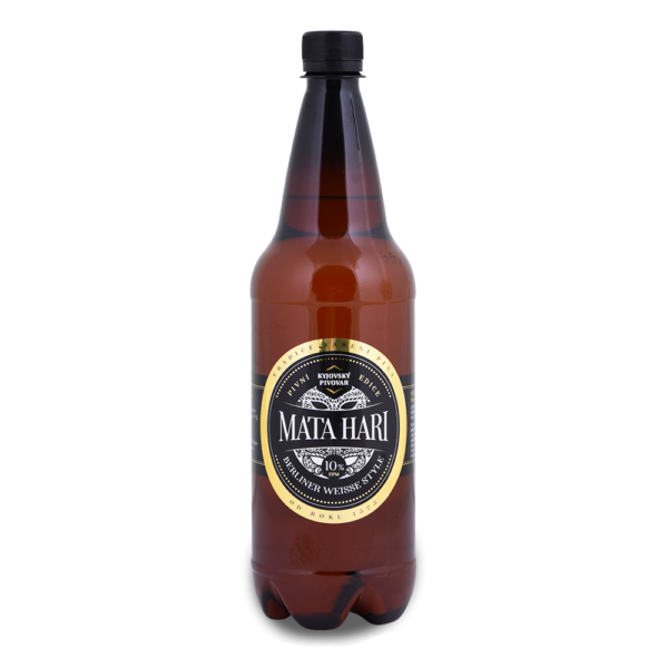 Kyjovský pivovar Mata Hari 10° Berliner Weisse Style - 1l Pet