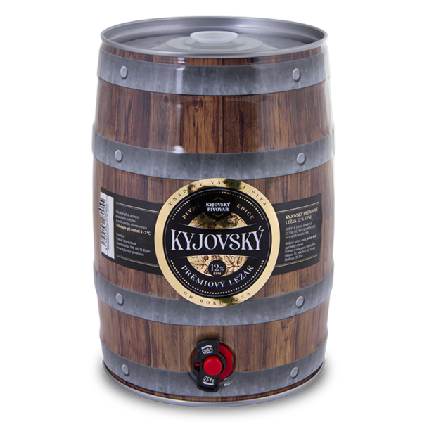 Kyjovský pivovar Kyjovský ležák 12° - 5L soudek piva