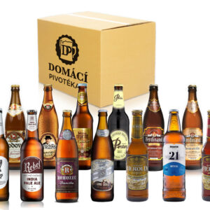Domácí pivotéka Dárkový ochutnávkový balík 15 parádních speciálních piv 11°-21° 15 x 0,5 l (set)