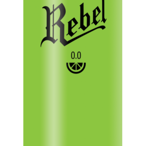 Rebel 0.0 - nealko pivo citrus - 0,5L plech