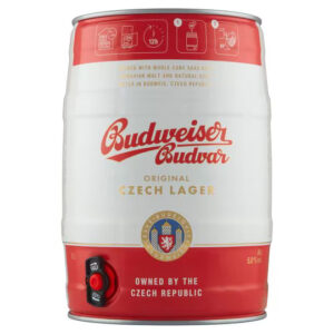 Budweiser Original světlý ležák - 5l soudek