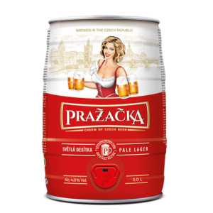 Bakalář Pražačka světlé výčepní - 5l soudek piva